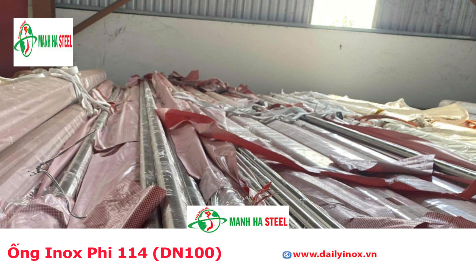 Bảng Báo Giá Ống INOX Phi 114 (DN100)