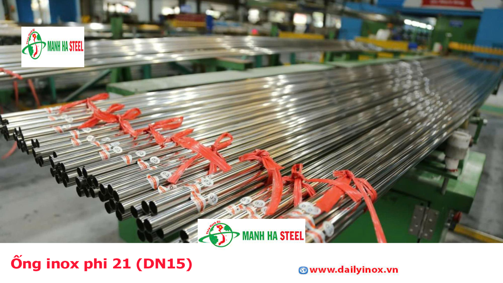 Bảng Báo Giá Ống inox phi 21 (DN15)