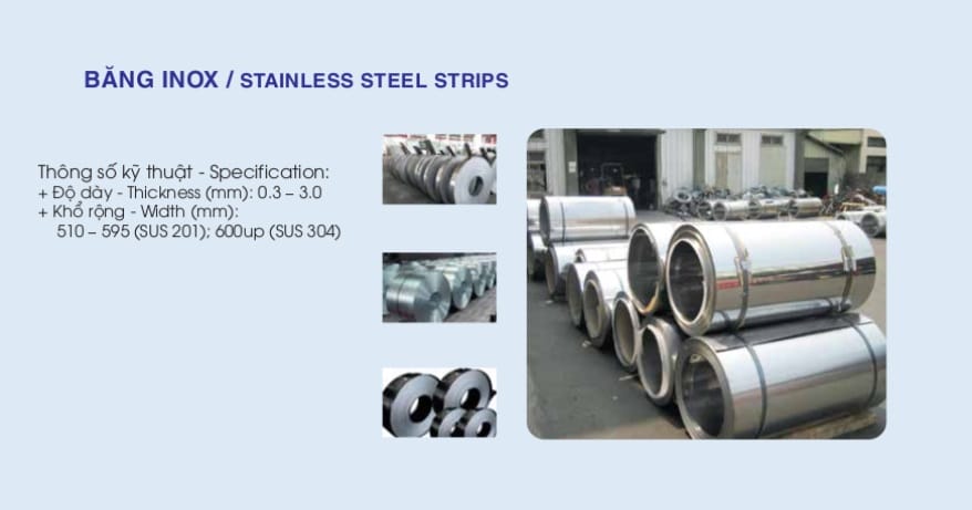 Bảng Báo Giá Inox Nam Phát