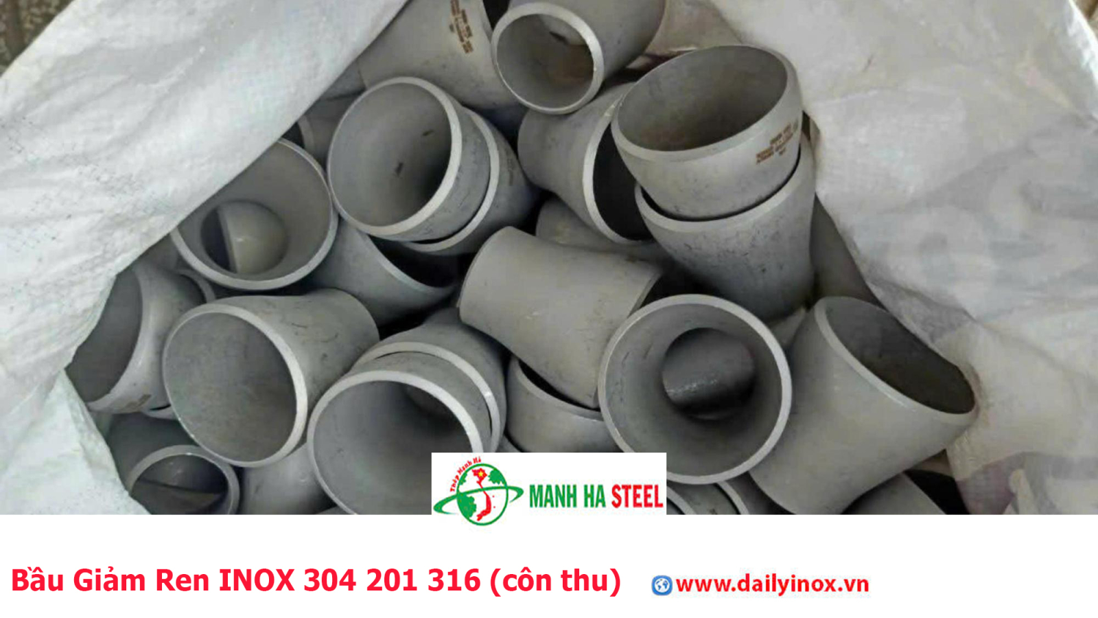 Bầu Giảm Hàn INOX 304 201 316 (Côn Thu)