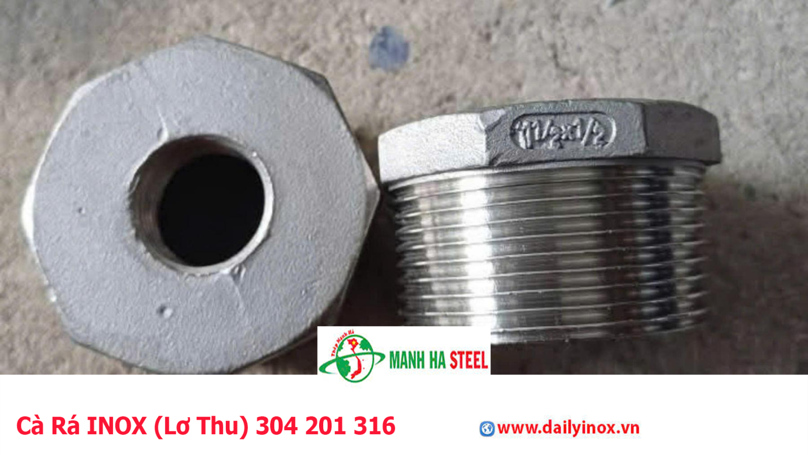 Cà Rá INOX (Lơ Thu) 304 201 316