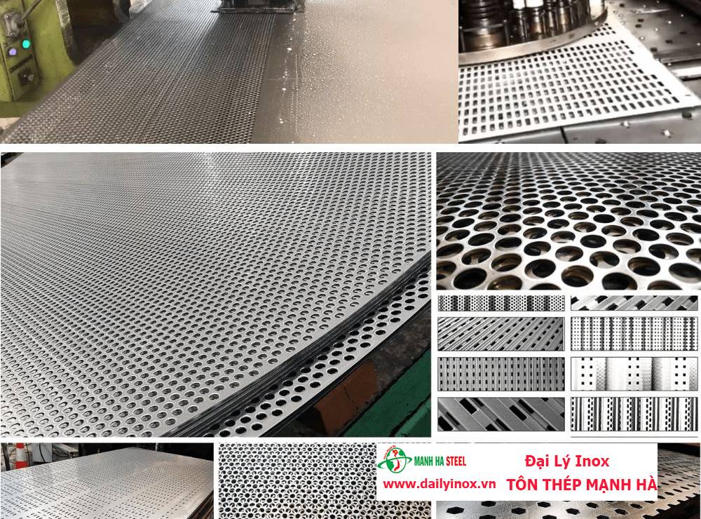 Tấm Inox Đục Lỗ 02