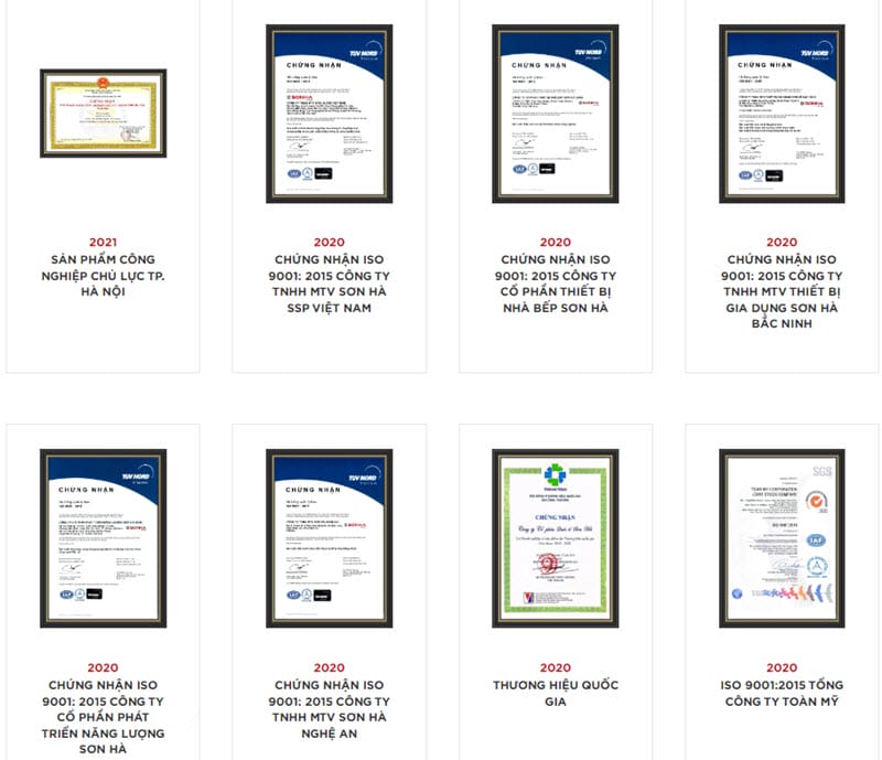 Hộp inox trang trí Sơn Hà 201, 304, 316, 403, 430, 410, 310, 420