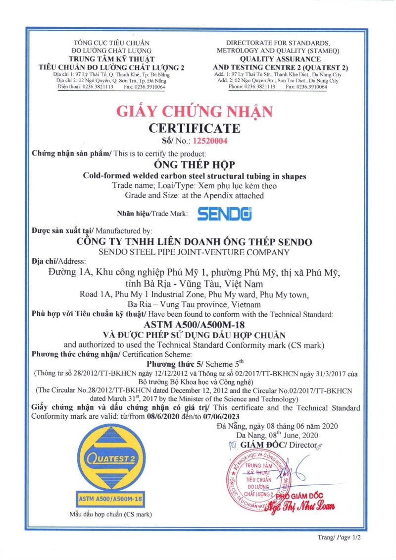 Bảng Báo Giá Thép Hộp Việt Nhật