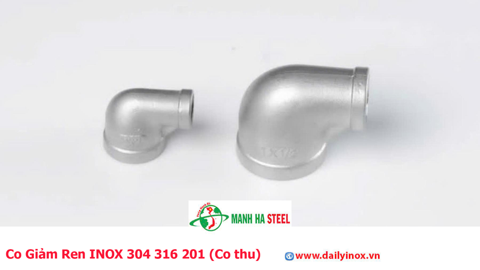 Co Giảm Ren INOX 304 316 201 (Co thu)