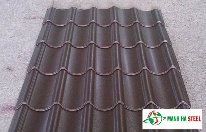 Bảng Báo Giá Tôn Giả Ngói Màu Nâu