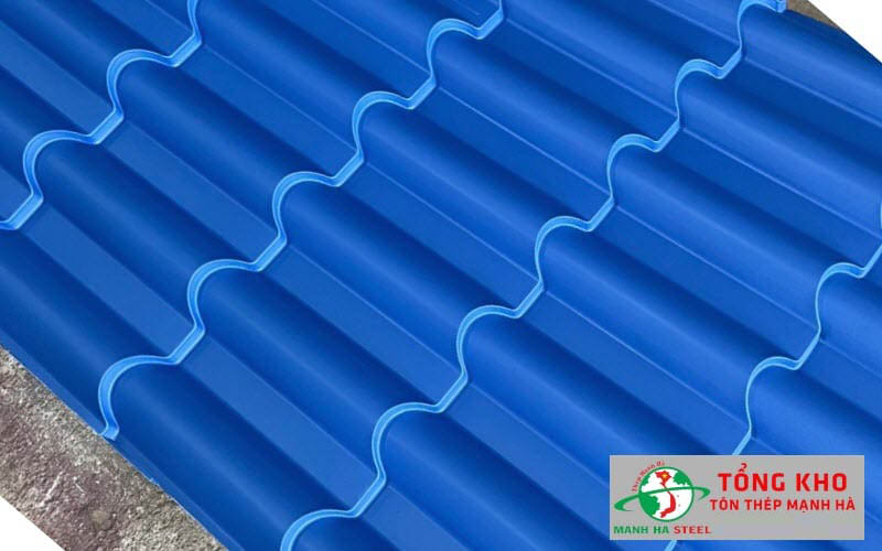 Bảng Báo Giá Tôn Giả Ngói Màu Xanh Dương, Xanh Đen