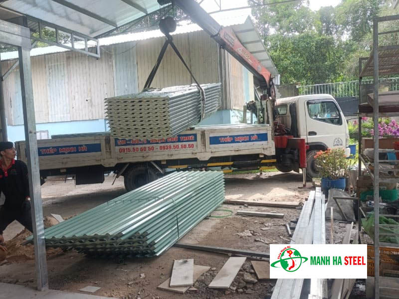 Bảng Báo Giá Tôn Màu Xanh Lá Cây