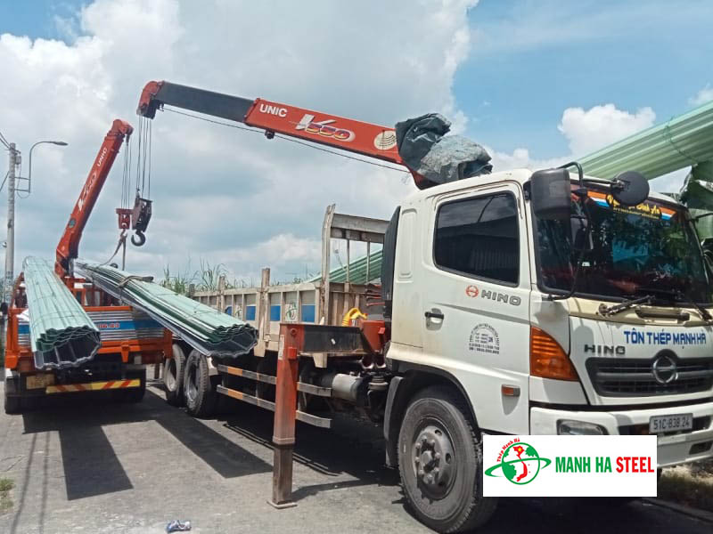 Bảng Báo Giá Tôn Màu Xanh Rêu