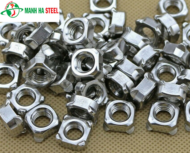 Êcu 4 chân hàn inox