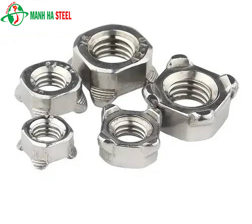 Êcu 4 chân hàn inox