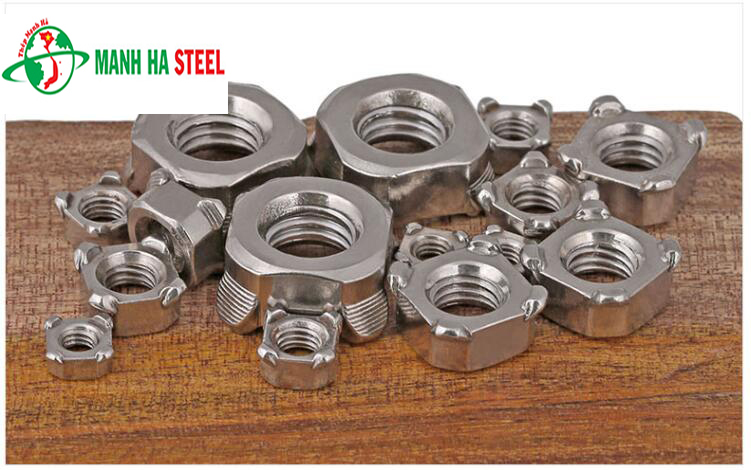 Êcu 4 chân hàn inox