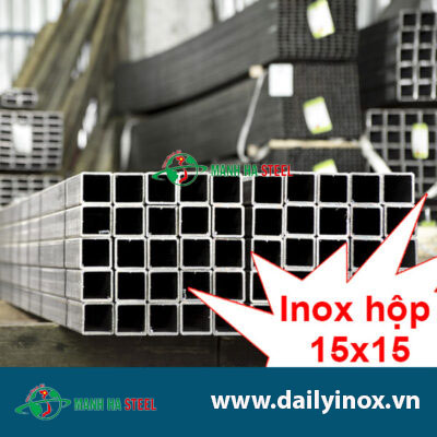 Hộp Inox Vuông 15.0x15.0mm - Đại lý Inox Mạnh Hà Cung Cấp Sản Phẩm Chất Lượng Với Bảng Giá Cạnh Tranh