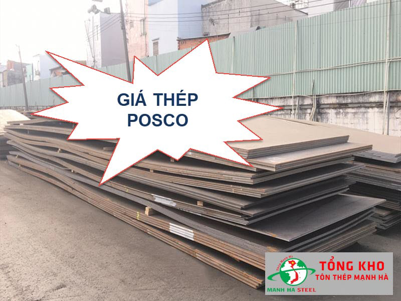 Bảng Báo Giá Thép Tấm Posco (A36, SS400) Hôm Nay