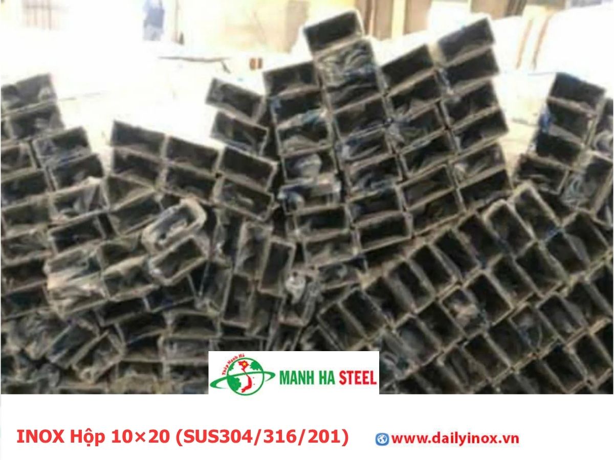 Bảng Báo Giá INOX Hộp 10×20 (SUS304/316/201)
