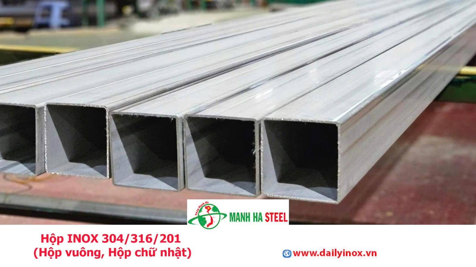 Hộp INOX 304/316/201 (Hộp vuông, Hộp chữ nhật)