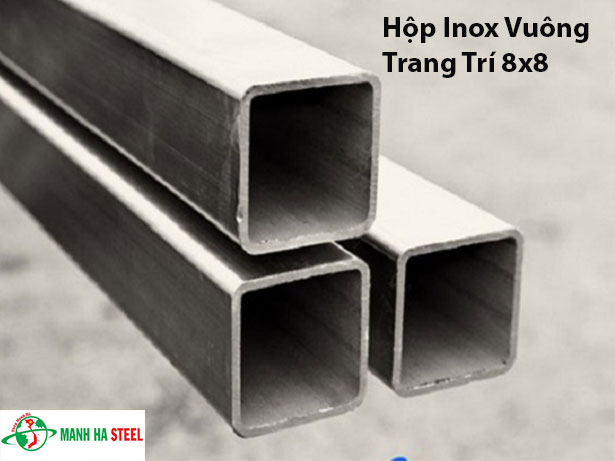 Hộp Inox Vuông Trang Trí 8x8 - Giải Pháp Thẩm Mỹ Và Bền Bỉ Cho Mọi Công Trình