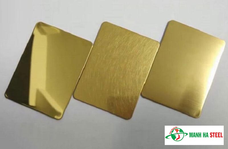 Bảng báo giá Inox cát vàng