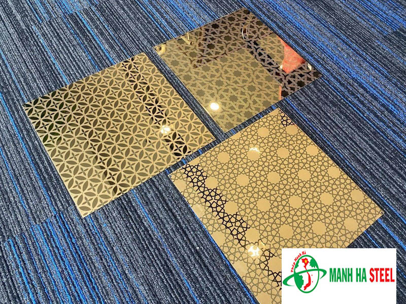 Bảng báo giá Inox tấm hoa văn