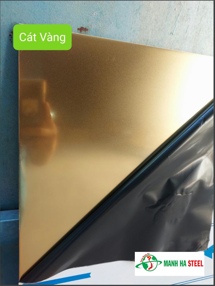 Bảng báo giá Inox cát vàng