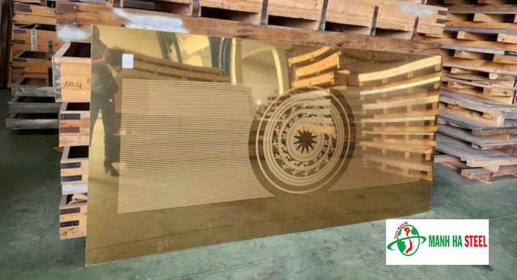 Bảng báo giá Inox tấm hoa văn