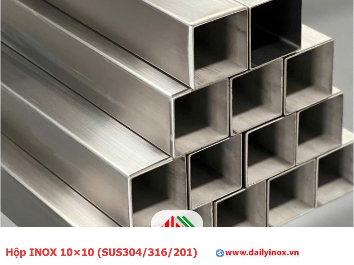 Bảng Báo Giá Hộp INOX 10×10 (SUS304/316/201)