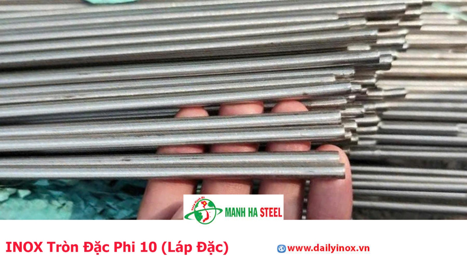 Bảng Báo Giá INOX Tròn Đặc Phi 10 (Láp Đặc)