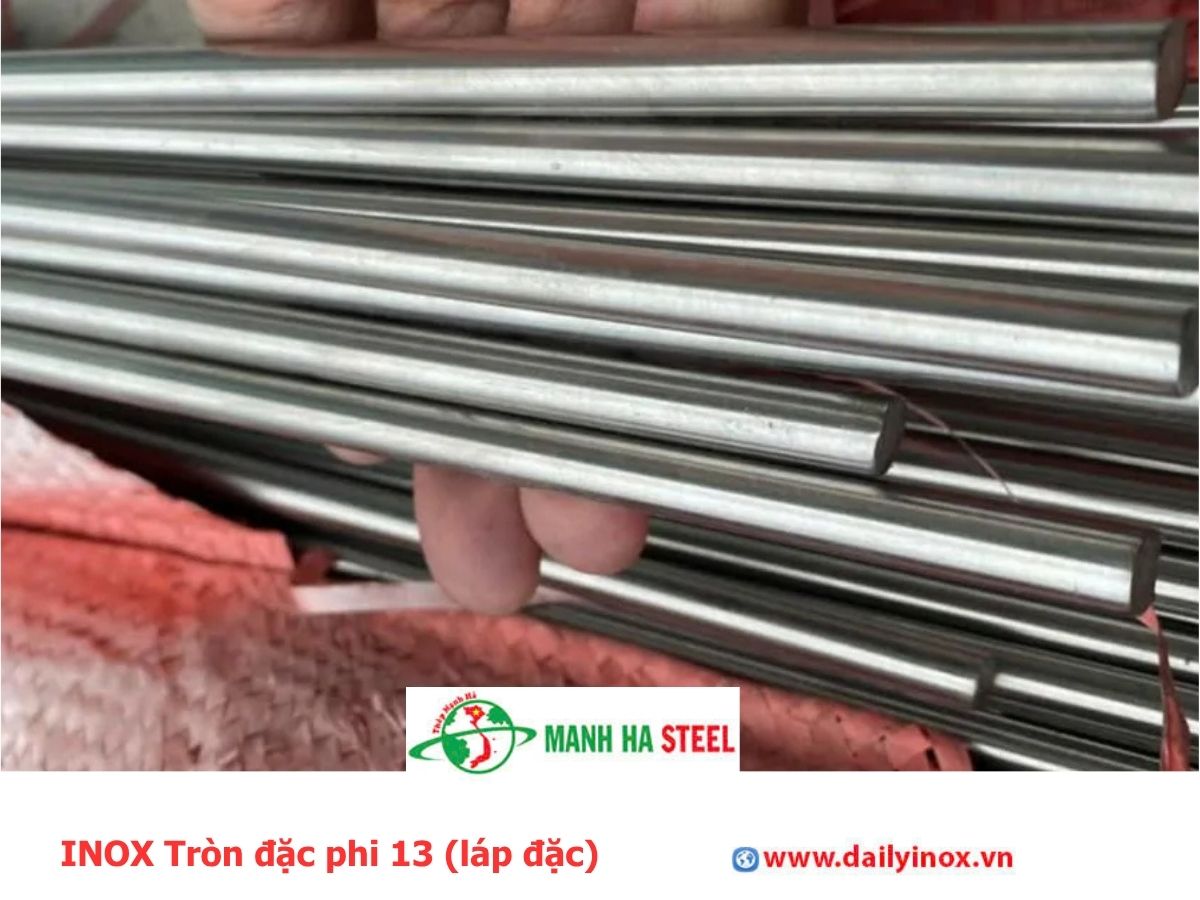 Bảng Báo Giá INOX Tròn đặc phi 13 (láp đặc)