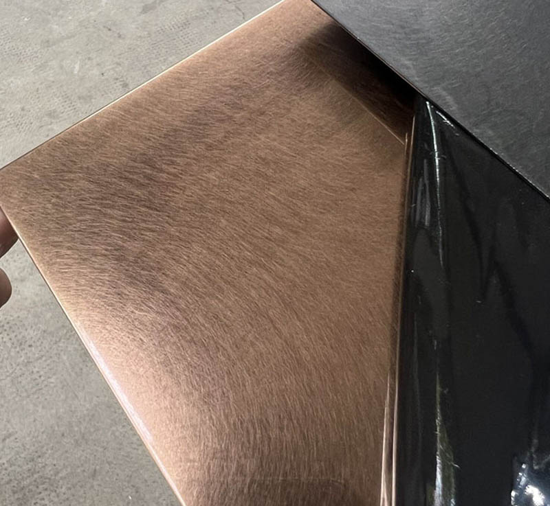 Bảng báo giá Inox màu vàng hồng – Rose Gold Stainless steel