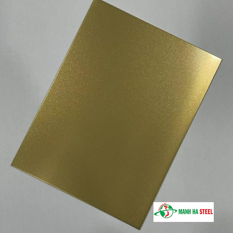 Bảng báo giá Inox cát vàng