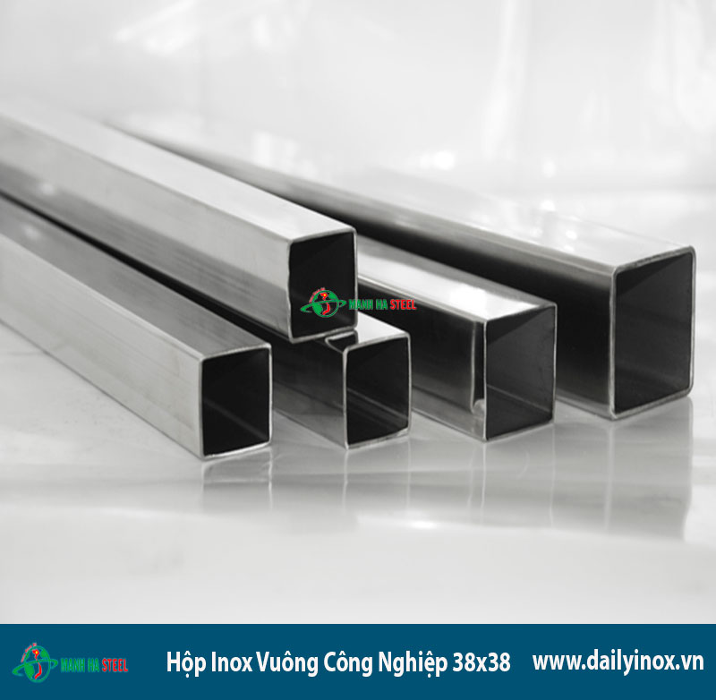 Hộp Inox Vuông Công Nghiệp 38x38 - Đại Lý Inox Mạnh Hà Và Bảng Giá