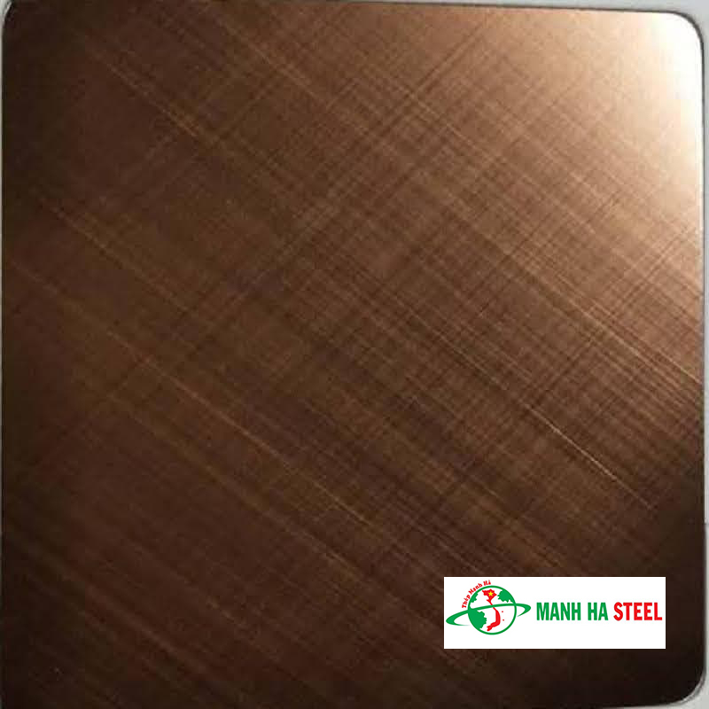 Bảng báo giá Inox màu nâu – Stainless Steel Color Brown