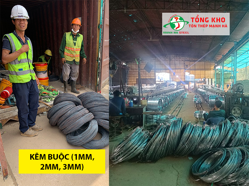 Bảng Báo Giá Kẽm Buộc 1ly, 2ly, 3ly đen, trắng (mạ kẽm) giá rẻ tốt nhất