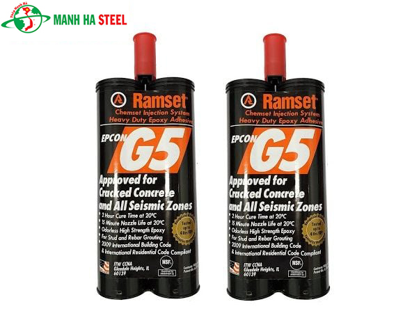 Bảng Báo Giá Bu Lông Hóa Chất RAMSET, HILTI M12, M16, M20, M24, M27, M30