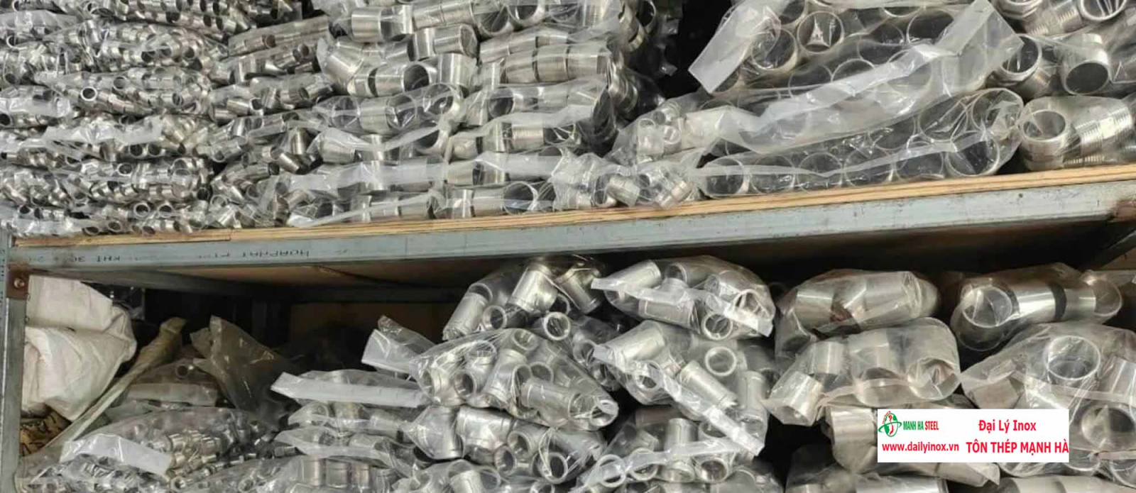 Kép hai đầu ren inox