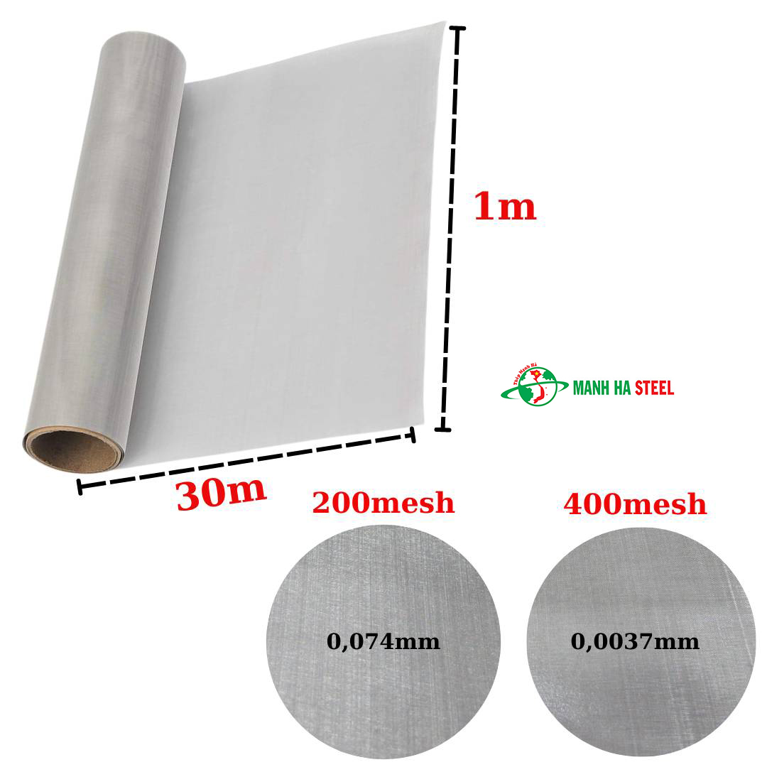 Bảng báo giá lưới lọc inox