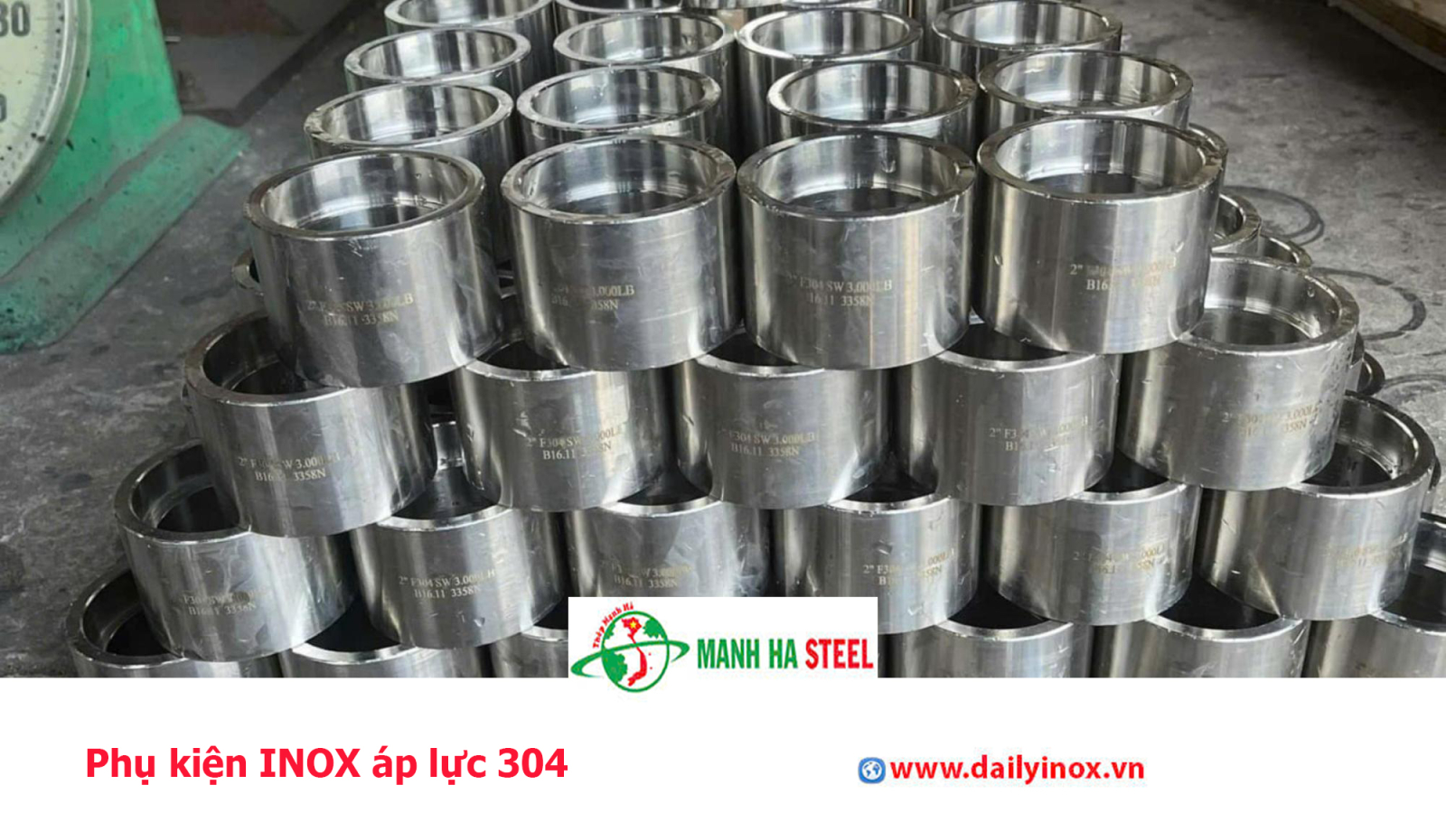Phụ kiện INOX áp lực 304