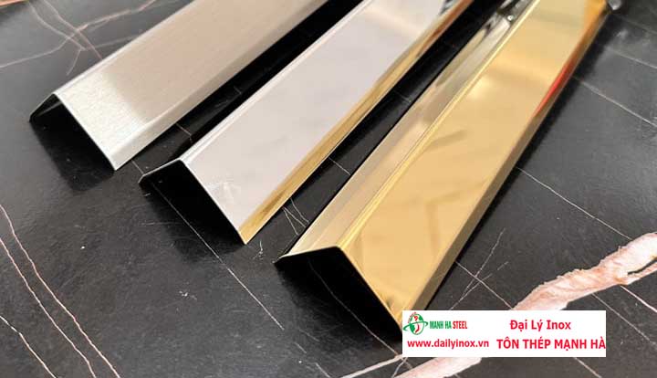 Nẹp V Inox Màu - 01