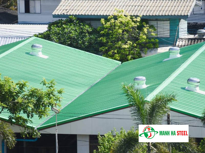 Bảng Báo Giá Tôn Màu Xanh Lá Cây