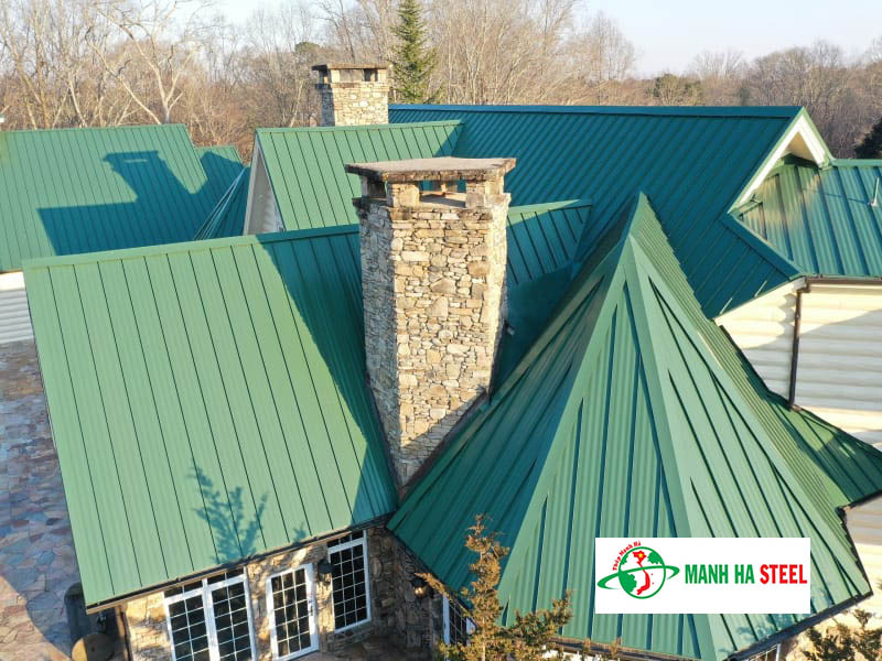 Bảng Báo Giá Tôn Màu Xanh Lá Cây