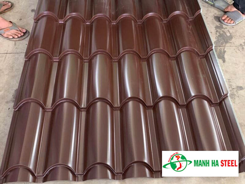 Bảng Báo Giá Tôn Giả Ngói Màu Nâu