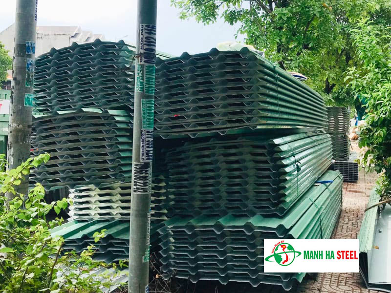 Bảng Báo Giá Tôn Màu Xanh Lá Cây