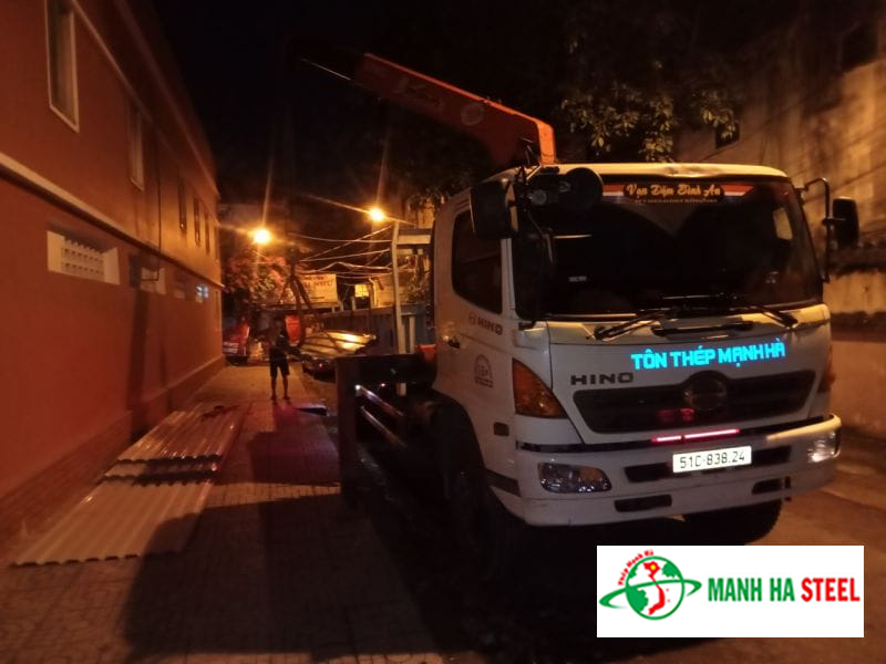 Bảng Báo Giá Tôn TVP