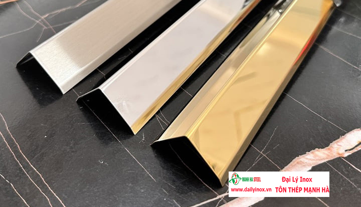 Nẹp V Inox Màu - 02