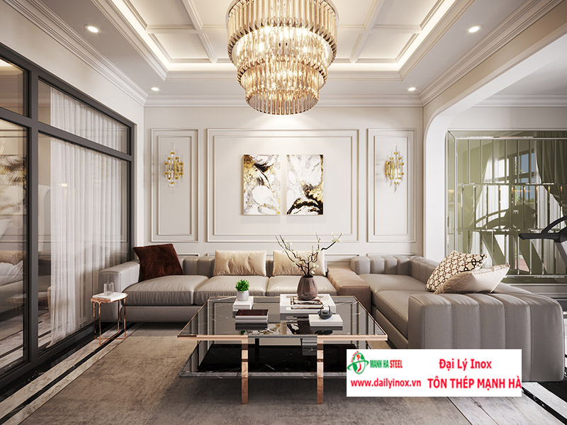 Nẹp Inox T6 Trang Trí Phòng