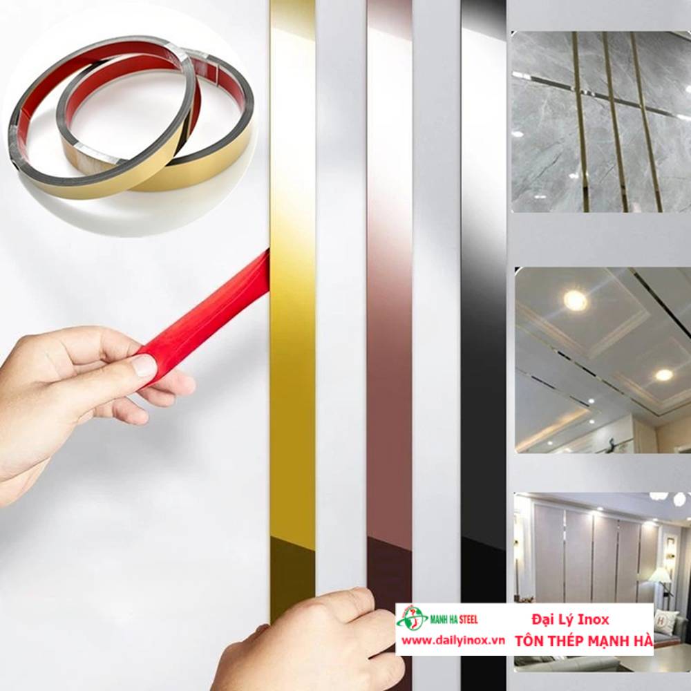 Nẹp Inox Lập Là 15mm