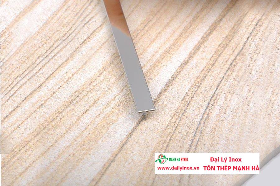 Nẹp T Inox Xước