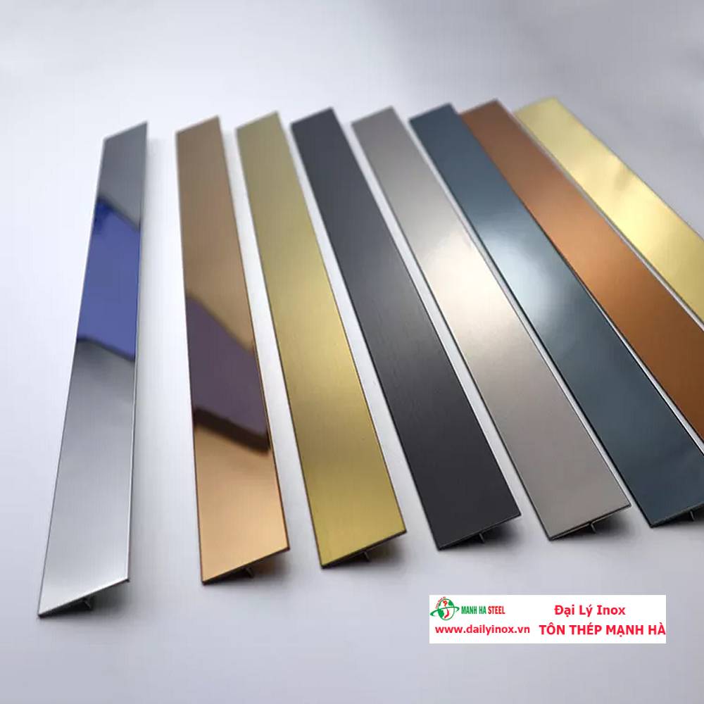 Nẹp T Inox Xước