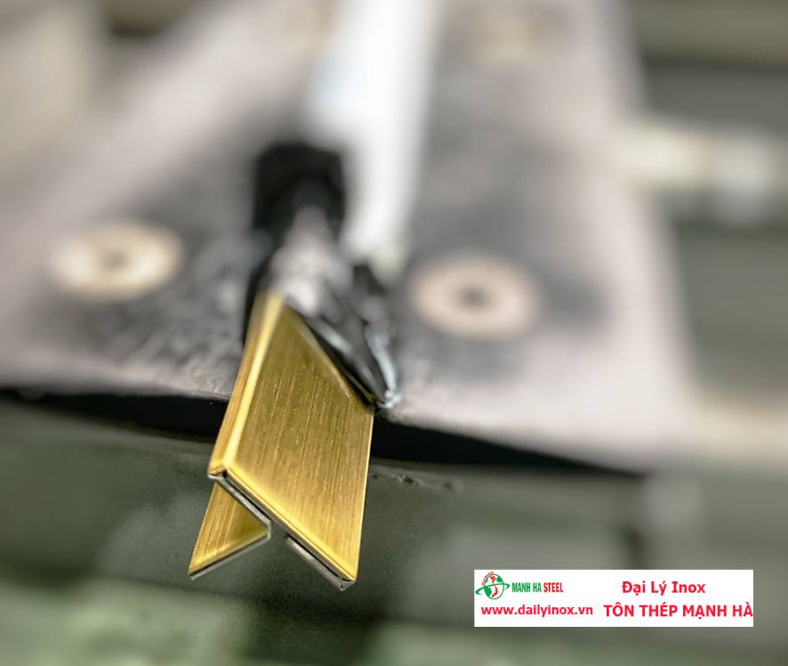 Nẹp T Inox Vàng