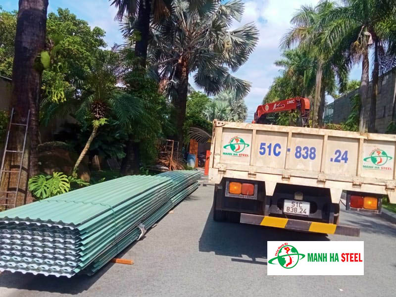 Bảng Báo Giá Tôn Màu Xanh Rêu